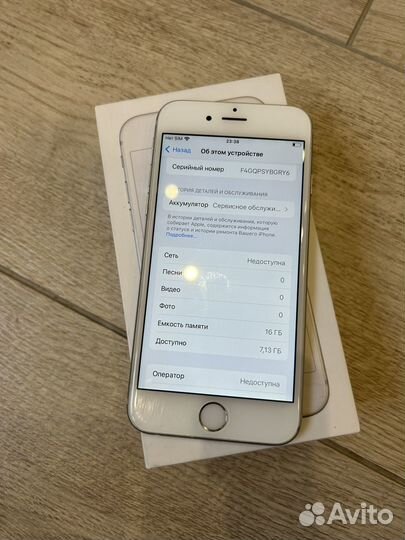 iPhone 6S, 16 ГБ