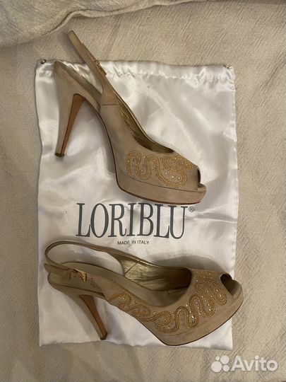 Итальянские туфли нарядные Loriblu 38,5 р