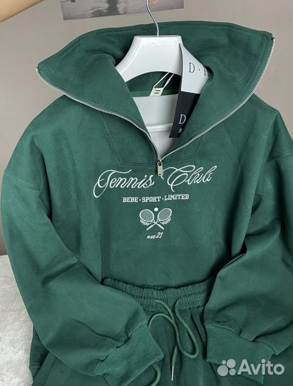 Костюм спортивный Tennis Club зеленый