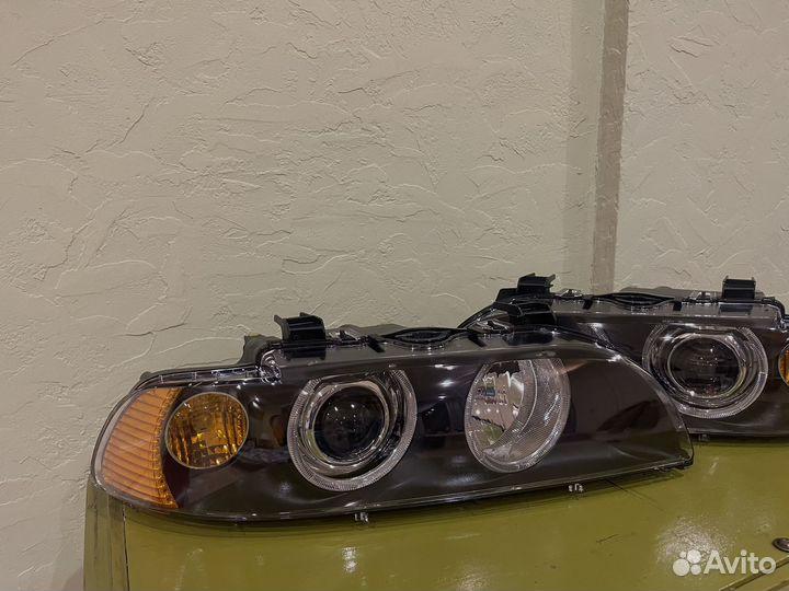 Фары bmw e39 hella biled