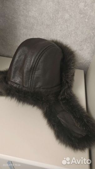 Шапка ушанка женская