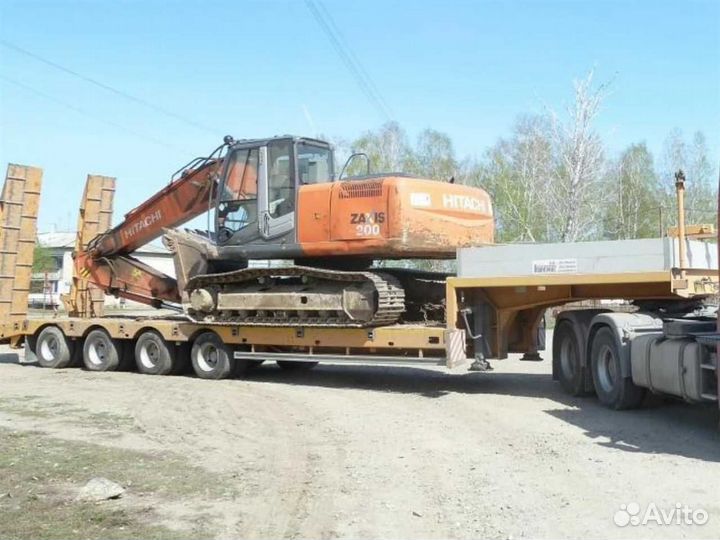 Аренда низкорамного трала Грузовые перевозки