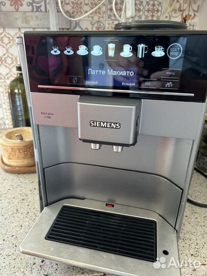 Кофемашина siemens eq 6 plus