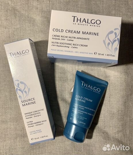 Thalgo крем + маска + крем для рук