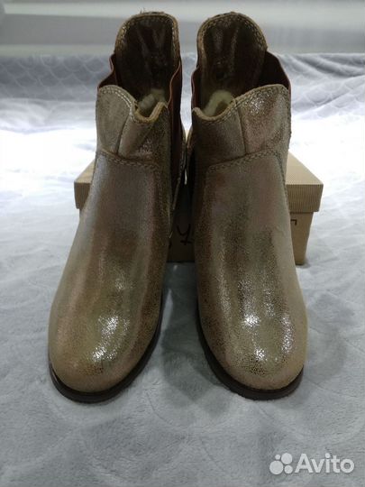 Ботильоны натуральная кожа зимние 37