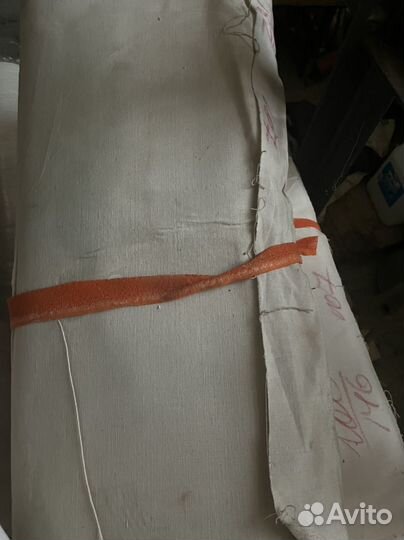 Ткань двунитка суровая