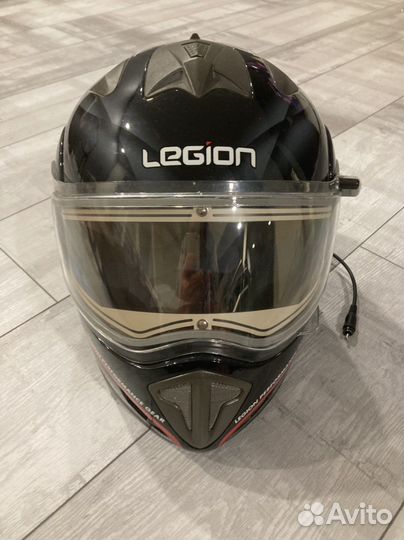 Шлем для снегохода с подогревом