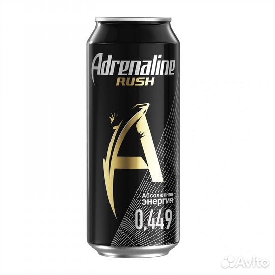 Adrenaline rush, энергетик, Адреналин