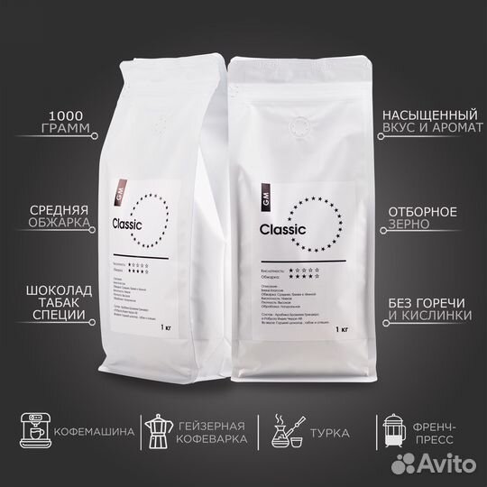 Арабика/ Робуста кофе Свежеобжаренный