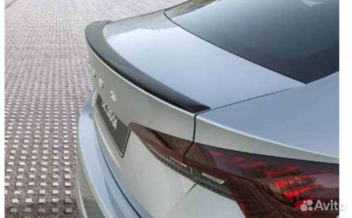 Спойлер на skoda octavia a8