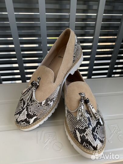 Лоферы женские 37 размер Эконика