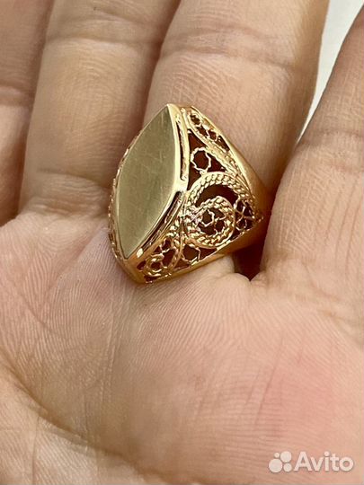 Золотое кольцо 583 пр р 18