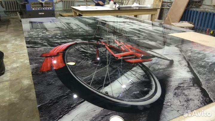 Печать на пластике оргстекле фанере пленках стекле