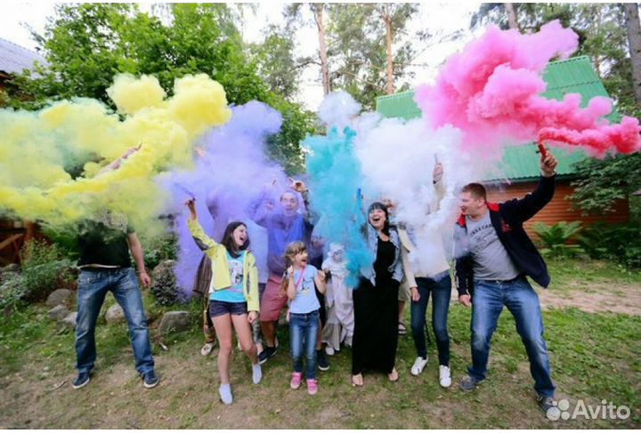 Цветной дым smoking fountain (Арт.ма0509)