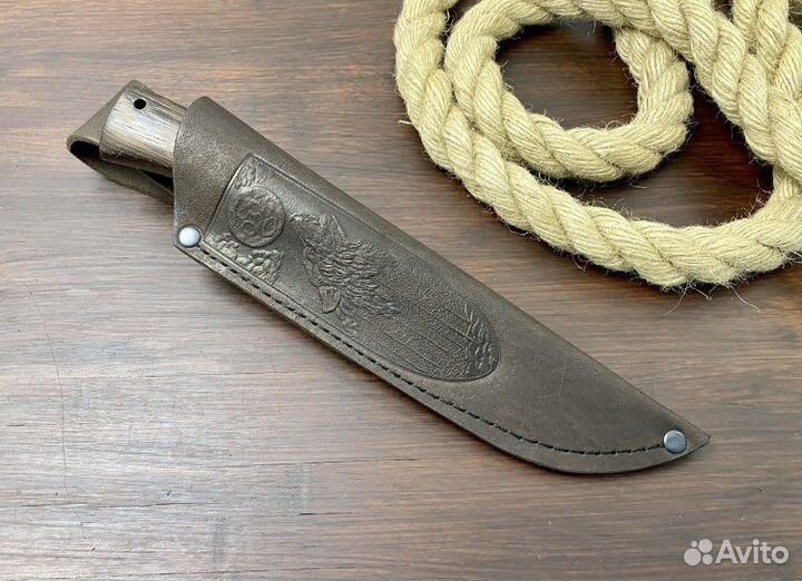 Охотничий нож из стали 65х13