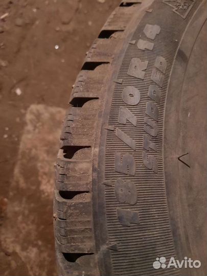 Зимние колеса r14 на ваз 4шт185/65/70