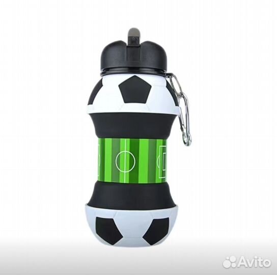 Бутылка для воды детская футбольный мяч