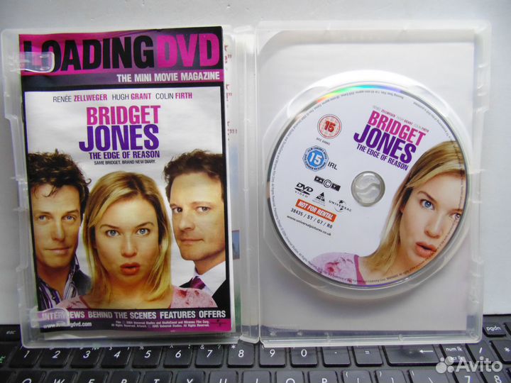 DVD.Bridget Jones.The Edge of reason/ Бриджит Джон