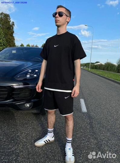 Костюм шорты и футболка Nike (Арт.37069)