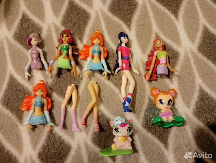 Winx фигурки из Киндера