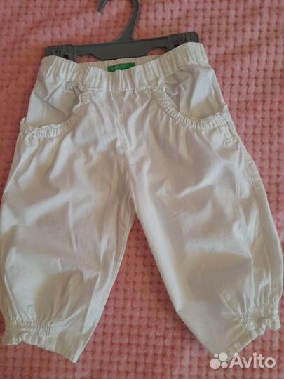Брюки и юбка шорты для девочки 80 р. цена за всё