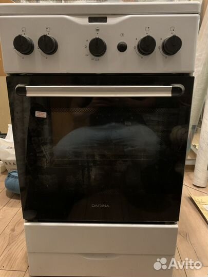 Электро газовая плита Darina
