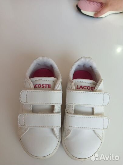 Кеды lacoste детские