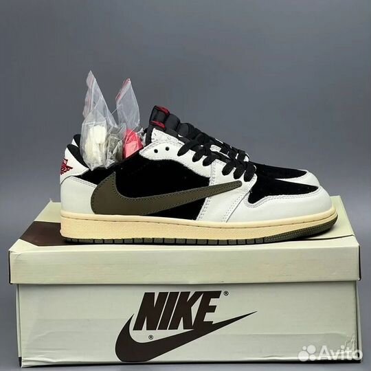 Nike Air Jordan 1 Low Travis Scott Olive