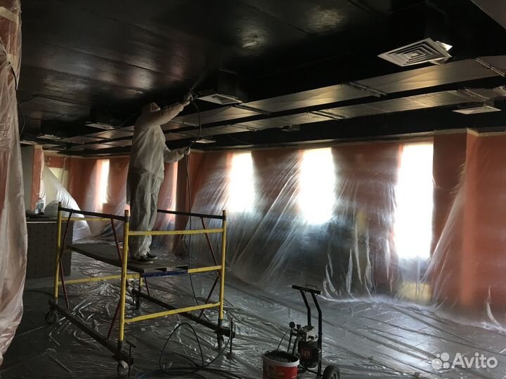 Малярные работы, Огнезащитная обработка