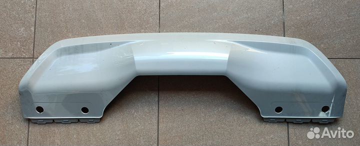 Накладка на задний бампер бмв Х6 F16