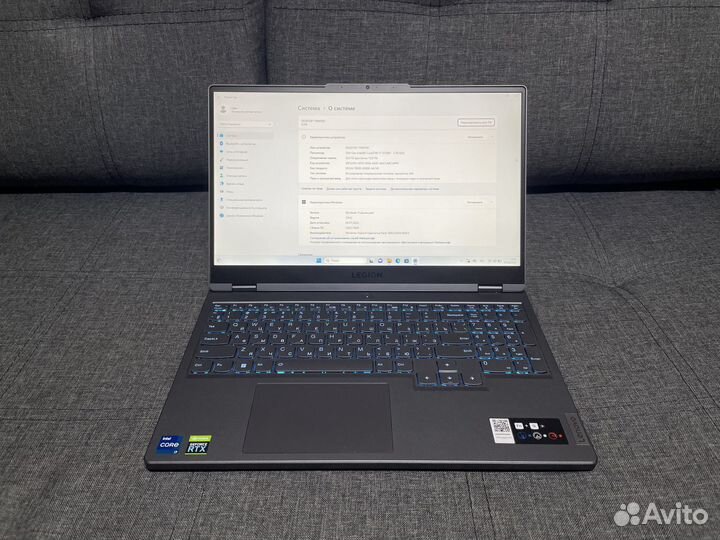 Ноутбук Lenovo Legion 5 15IAH7H