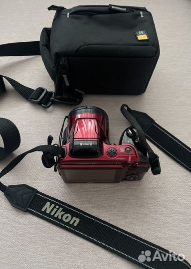 Компактный фотоаппарат Nikon Coolpix L810 красный