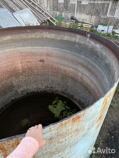 Бочка металлическая