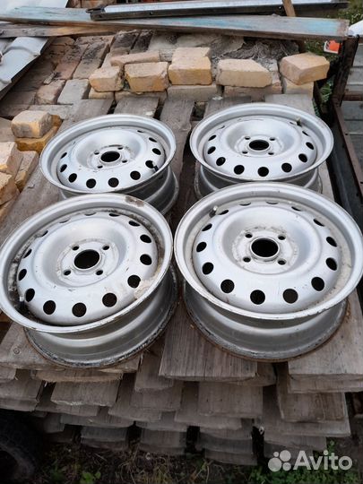 Диски штампованые на шевролет авео т250
