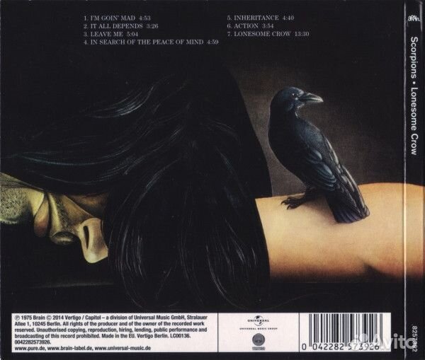 Scorpions - Lonesome Crow (digi.CD)