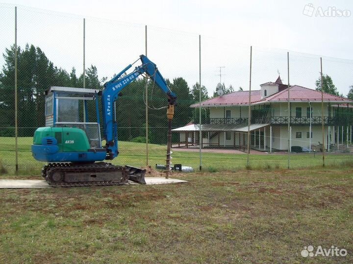 Услуги экскаватора