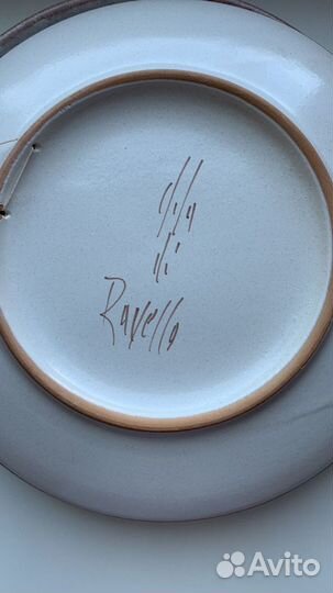 Тарелки керамические авторские, Италия