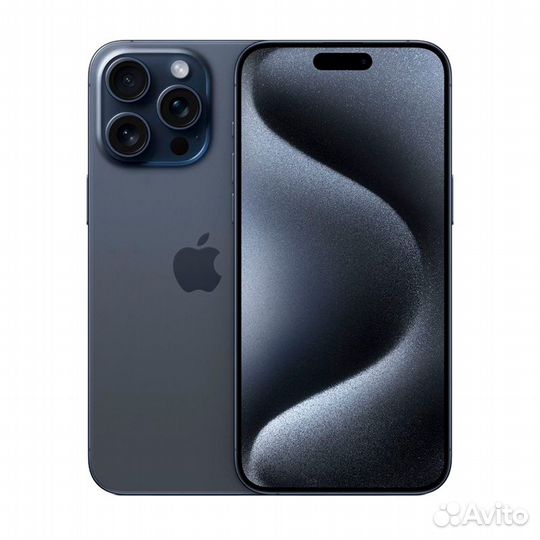 iPhone 15 Pro Max 512 гб синий титан (1sim + eSim)