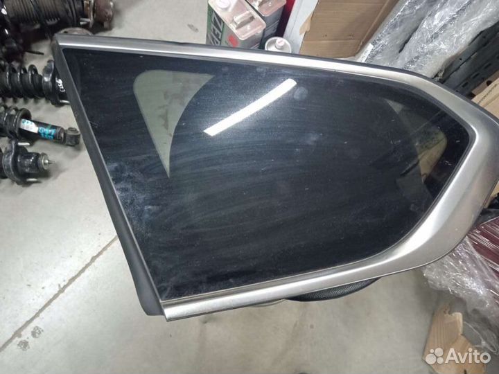 Форточка задняя левая Hyundai Santa Fe 4 TM