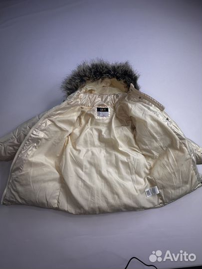 Зимний пуховик для девочки 122