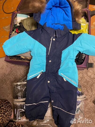 Зимний комбинезон для мальчика 92