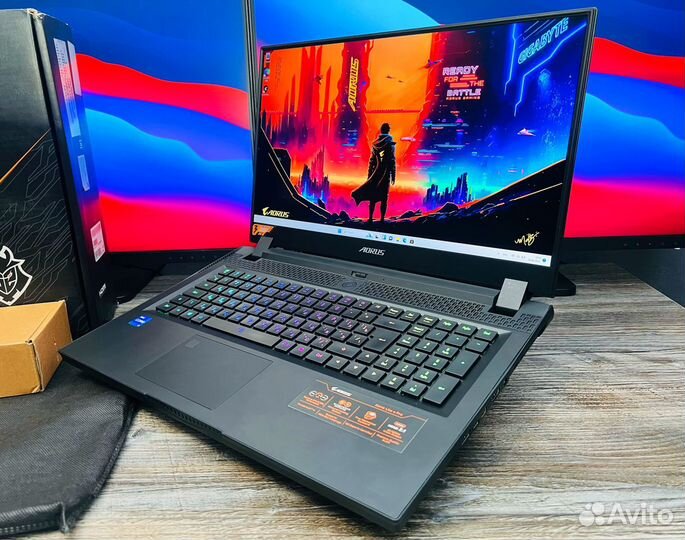 Aorus 17 300Hz RTX 3060+i7 11800H 16Gb 100% sRGB