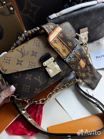 Сумка louis vuitton натуральная кожа 4 цвета