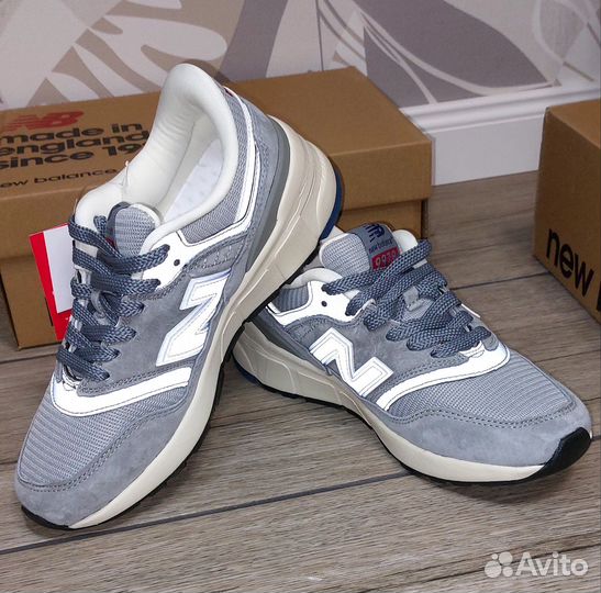 Кроссовки new balance 997r (серые)