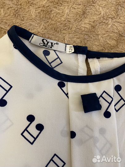 Блузка для девочки 128