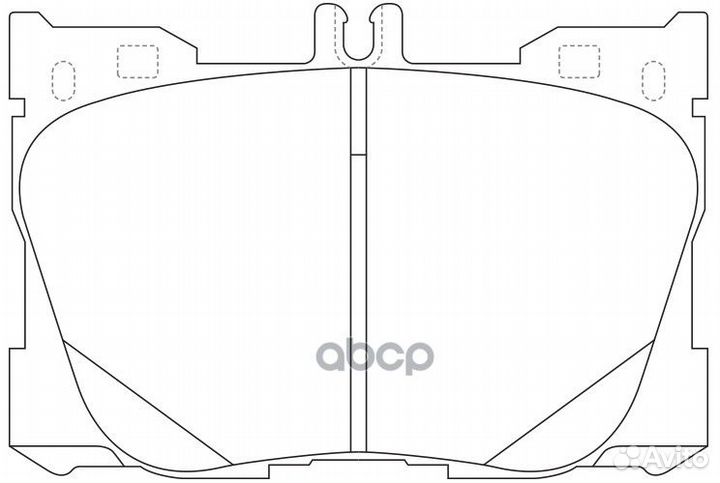 Колодки тормозные дисковые перед BP31033 BP