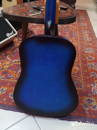 Гитара синяя Белуччи классика