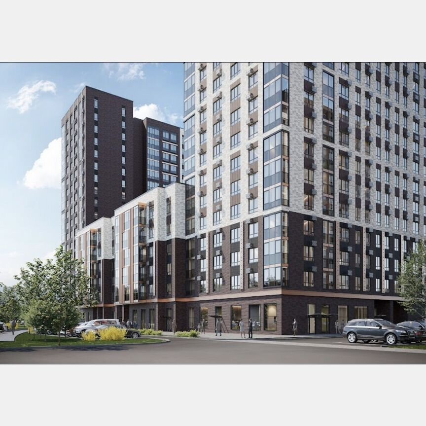 2-к. квартира, 49,5 м², 3/18 эт.