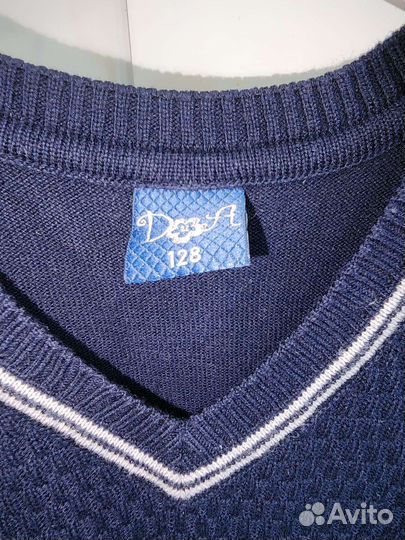 Школьный жилет для мальчика 