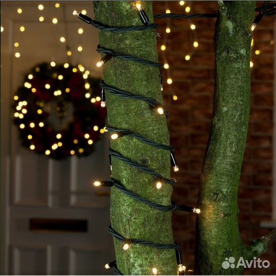 Гирлянда уличная Нить, гирлянда на дерево